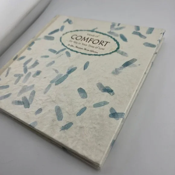Words of Comfort Book Blue Mountain‎ Arts Collection 2002 Vintage Hardcover - Picture 4 of 13